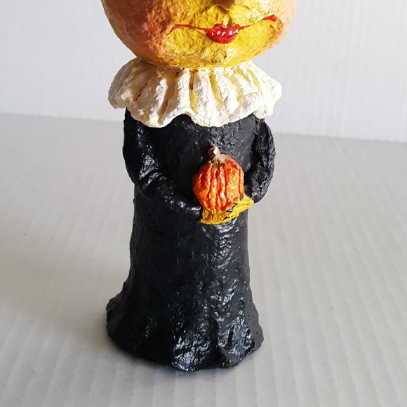 HALLOWEEN PUMPKIN Folk Art Table Center Piece Deco - Picture 10 of 15